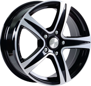 SAKURA 7.5Jx17H2; 5х120; 35; 72,6 алмаз, артикул 1700305